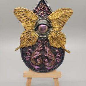 Gold and pink Over seeing decor plachette